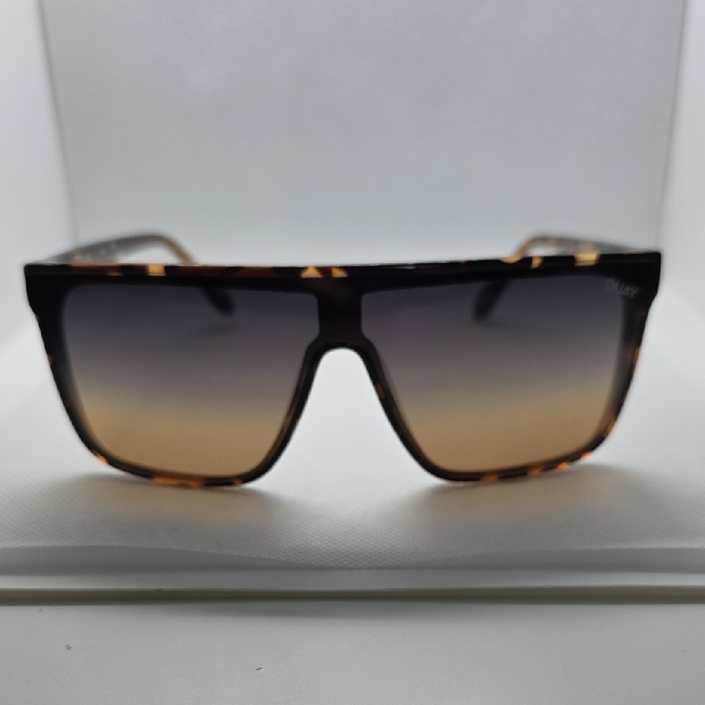 Quay Australia Tortoise Gradient Sunglasses